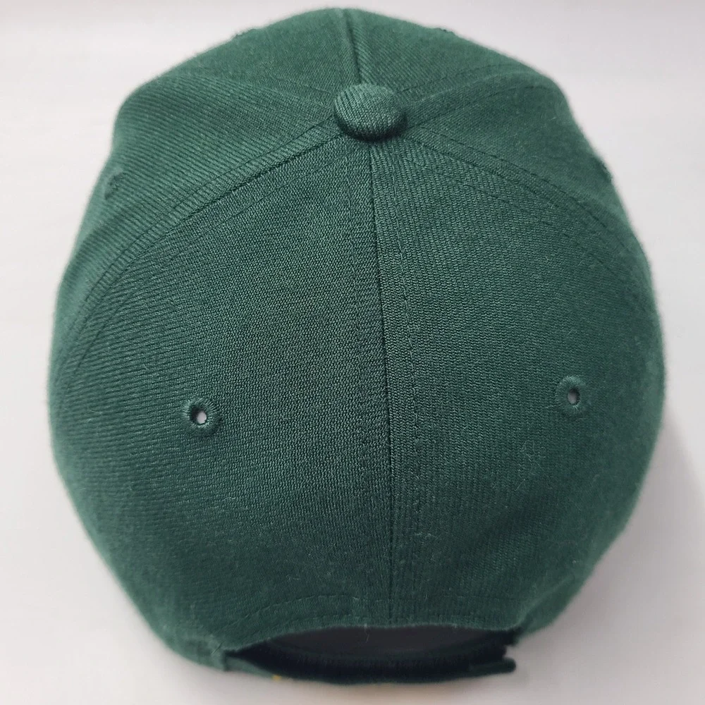 Green Bay Packers Hat Adjustable 47 Brand Green NFL Football Logo Wool Blend Men